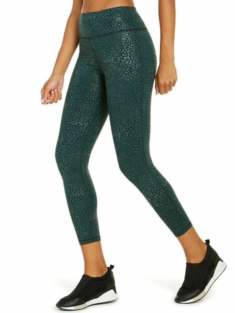 Ideology Womens Tonal Animal Print Leggings